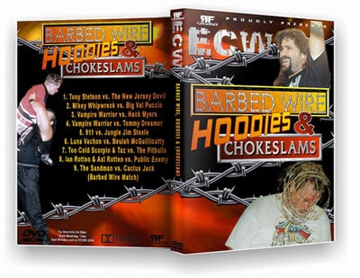 ECW: Barbed-Wire, Hoodies, & Chokeslams