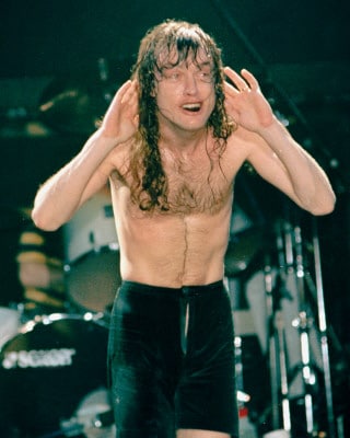 angus young red suit