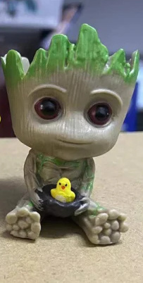 Groot with Bird and Nest PVC Figure
