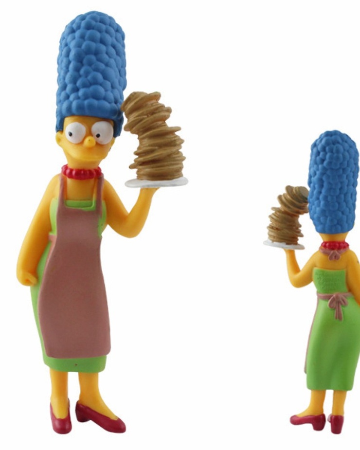 2007 Marge with Pancakes PVC Figure