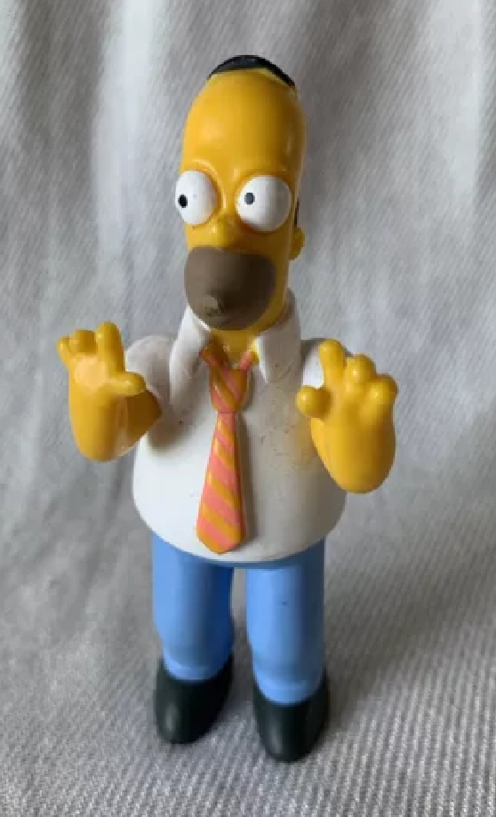 2007 PVC Necktie Homer Simpson Figure
