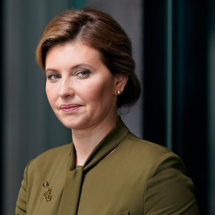 Olena Volodymyrivna Zelenska Olena Volodymyrivna Zelenska