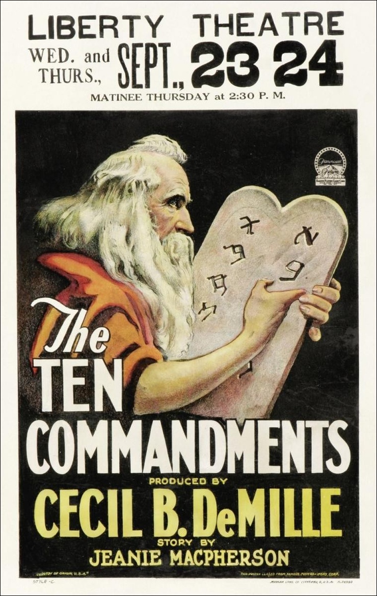 The Ten Commandments (1923)