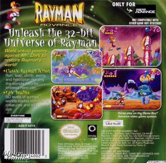 Rayman Advance