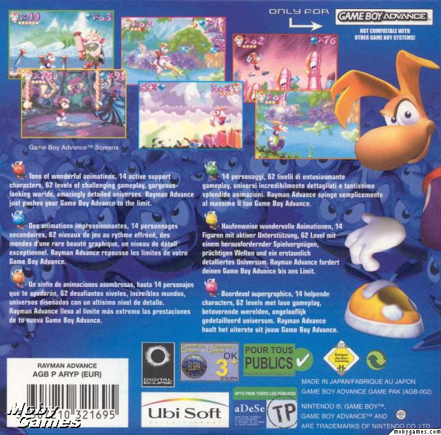 Rayman Advance