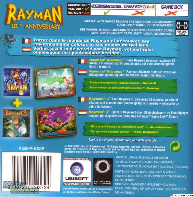 Rayman 10th Anniversary