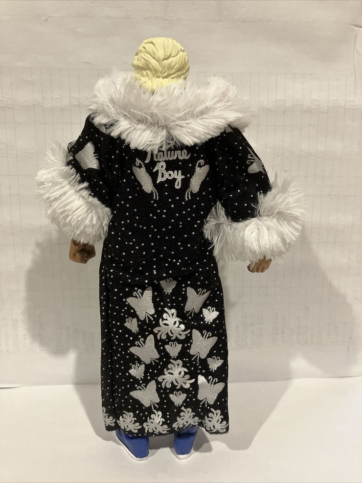 Ric Flair Black Butterfly Robe For Action Figures - WWE Defining Moments