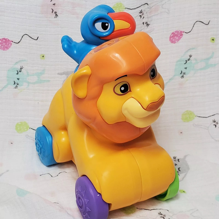 Simba and Zazu Lion King Push Toy - (Fisher Price, 2012)
