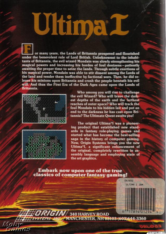 Ultima I: The First Age of Darkness