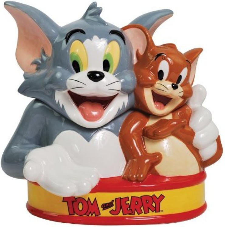 Tom and Jerry Cookie Jar From Westland Giftware
