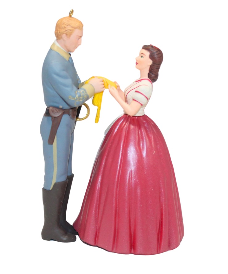 Scarlett O'Hara and Ashley Wilkes Hallmark Keepsake Ornament From Gone with the Wind