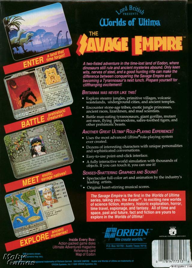 Worlds of Ultima: The Savage Empire