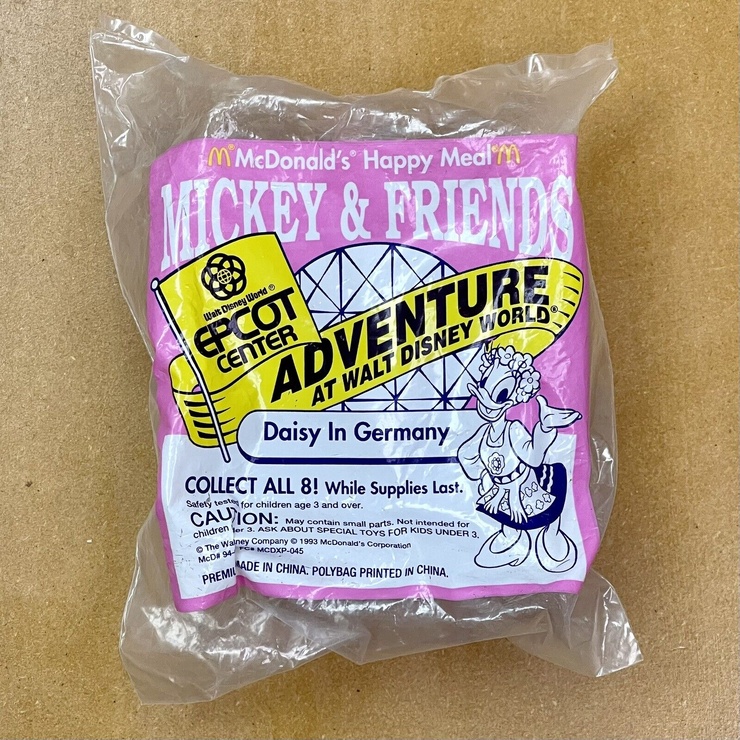 EPCOT World Showcase: Daisy Duck in Germany Happy Meal Toy