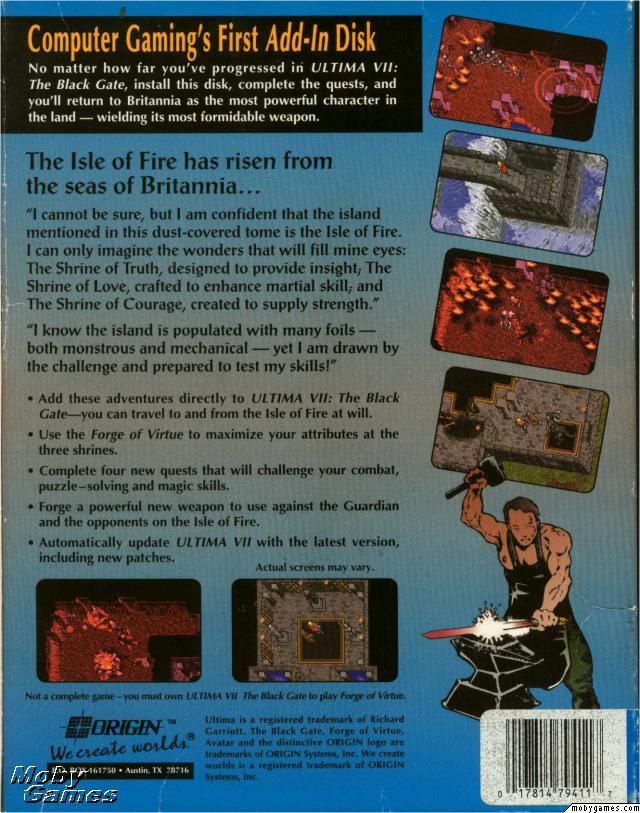 Ultima VII: The Forge of Virtue (Add-on)