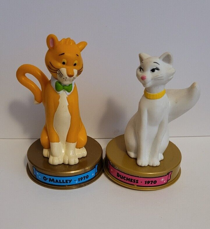 O'Malley and Duchess Happy Meal Toys (Disney's 100 Years of Magic Collection)