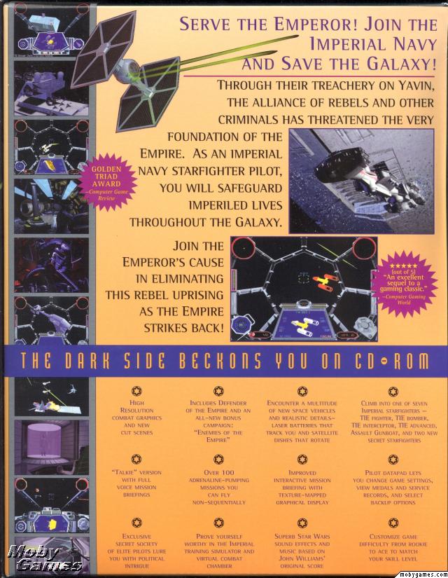 Star Wars: TIE Fighter (Collector's Edition)