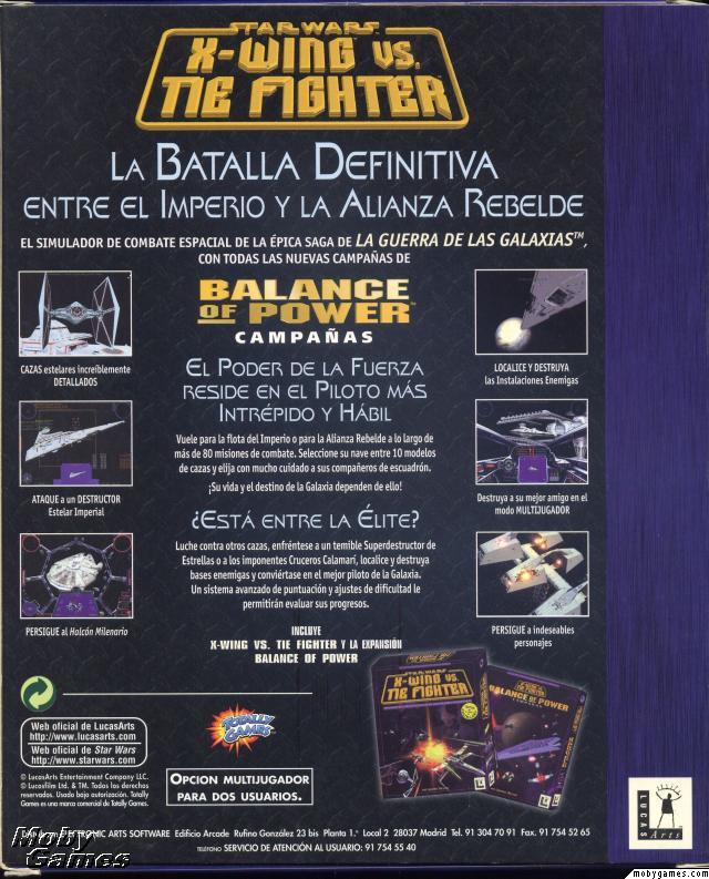 Star Wars: X-Wing vs TIE Fighter: Balance of Power