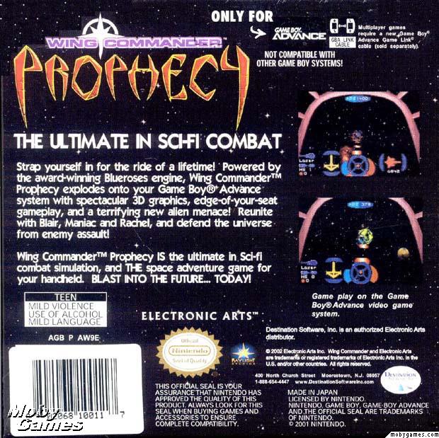 Wing Commander: Prophecy