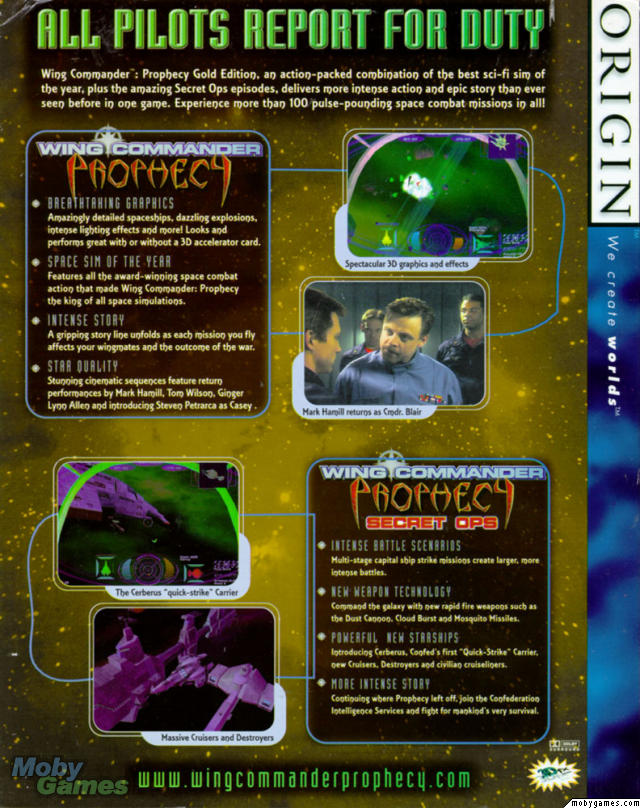 Wing Commander: Prophecy (Gold Edition)