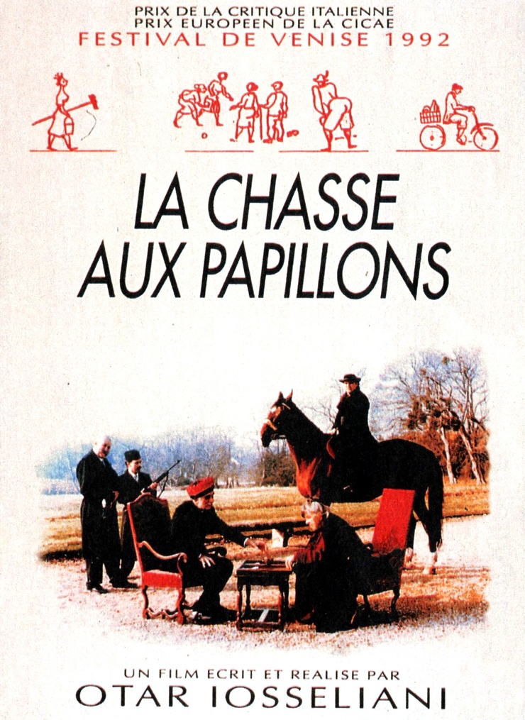 La chasse aux papillons