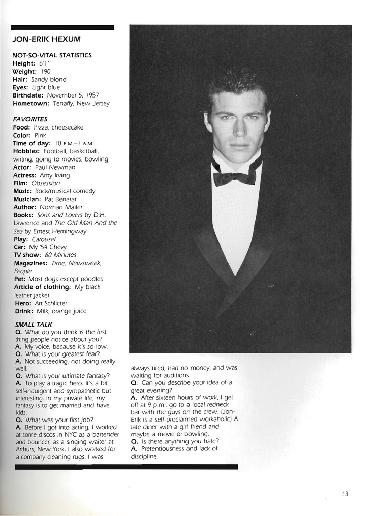 Jon-Erik Hexum
