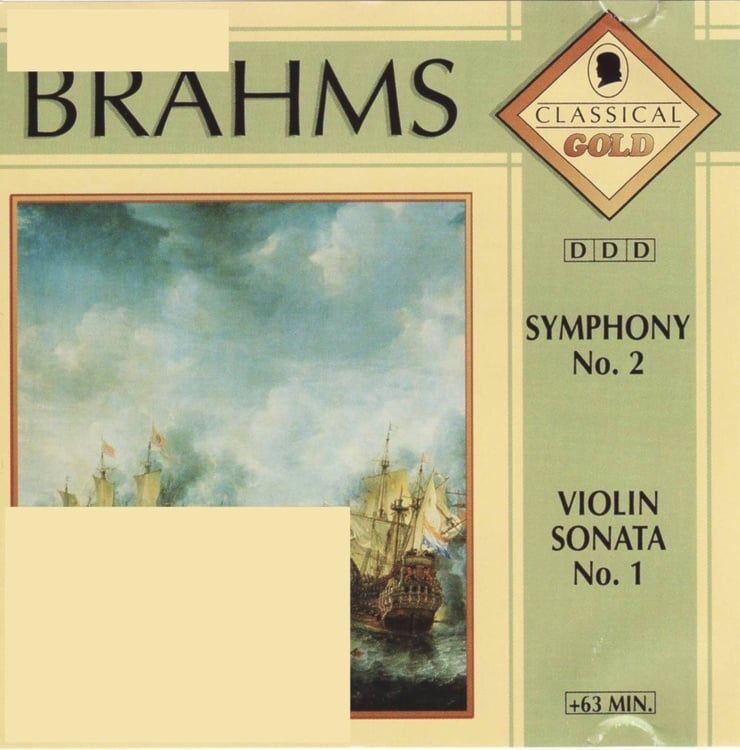Brahms: Symphony no 2; Violin Sonata no 1