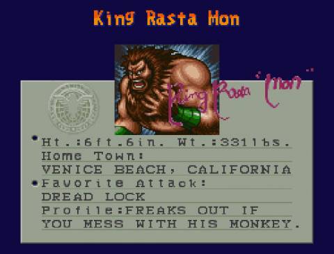King Rasta Mon