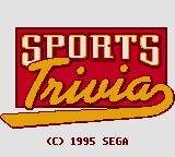 Sports Trivia