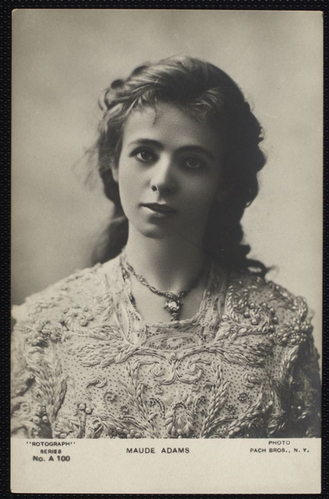 Maude Adams in 1899 in Romeo and Juliet