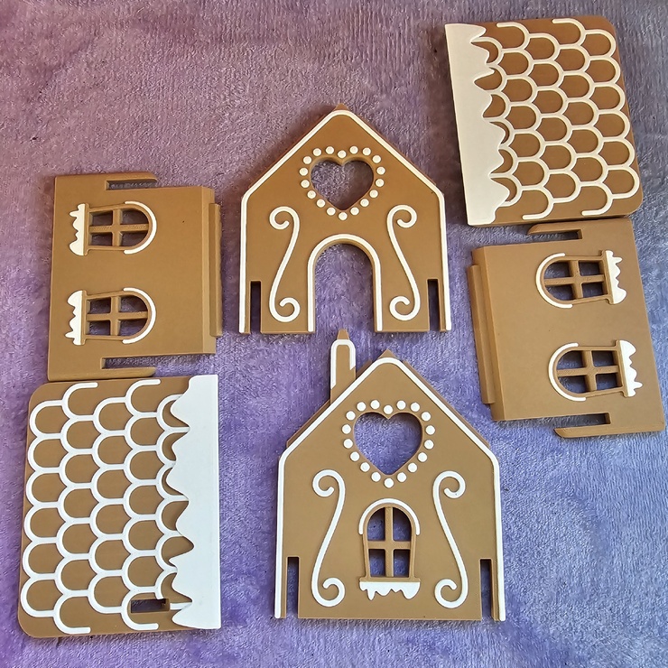 Buildable Gingerbread House Kit