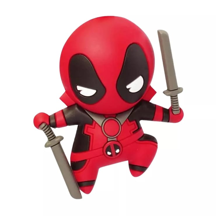Deadpool 3D Foam Magnet
