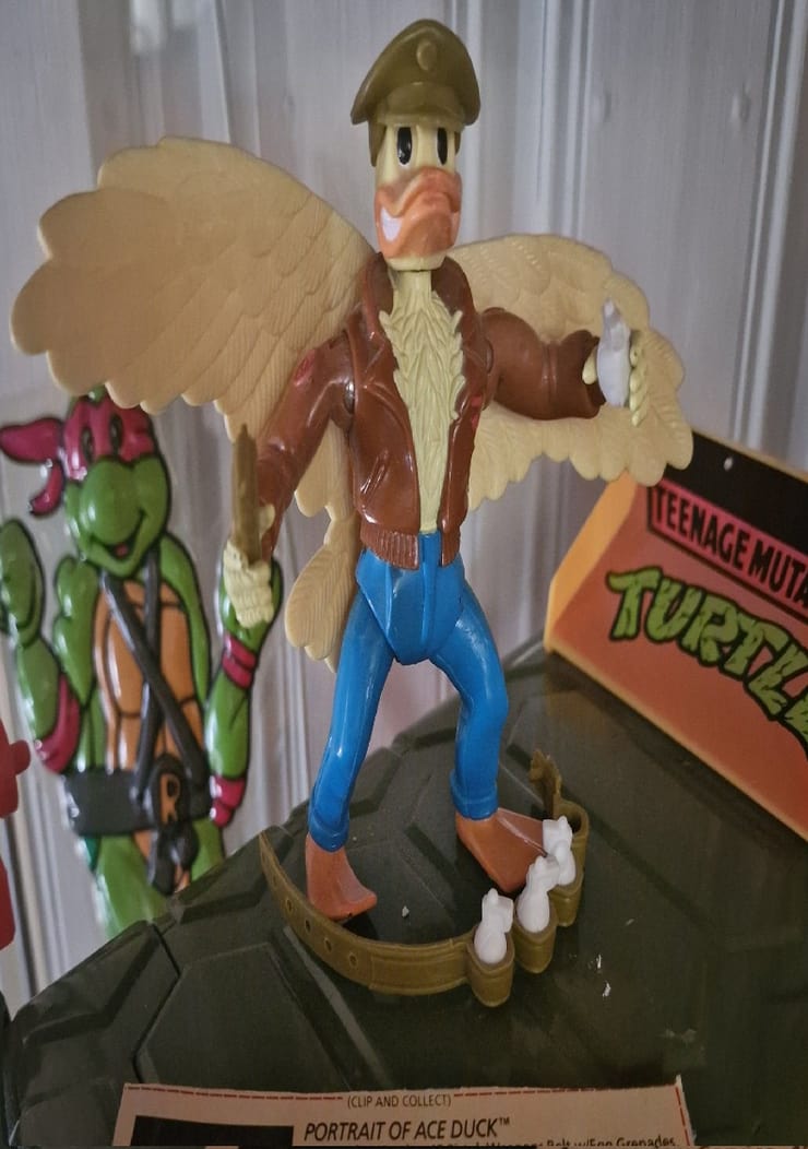 1989 TMNT Ace Duck Action Figure