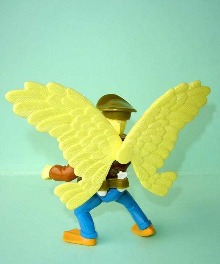 1989 TMNT Ace Duck Action Figure