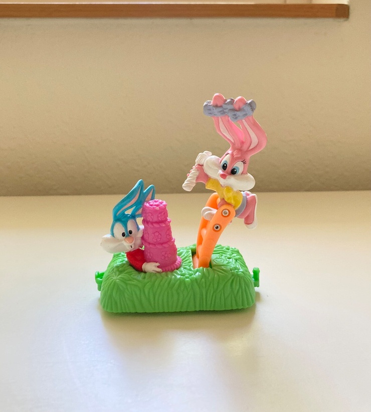 McDonald's Happy Birthday Train Buster & Babs Bunny with Cake