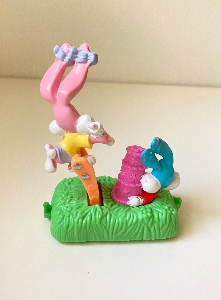 McDonald's Happy Birthday Train Buster & Babs Bunny with Cake