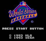 World Series Baseball