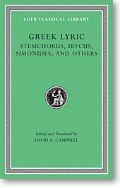 Greek Lyric, III (Loeb Classical Library)