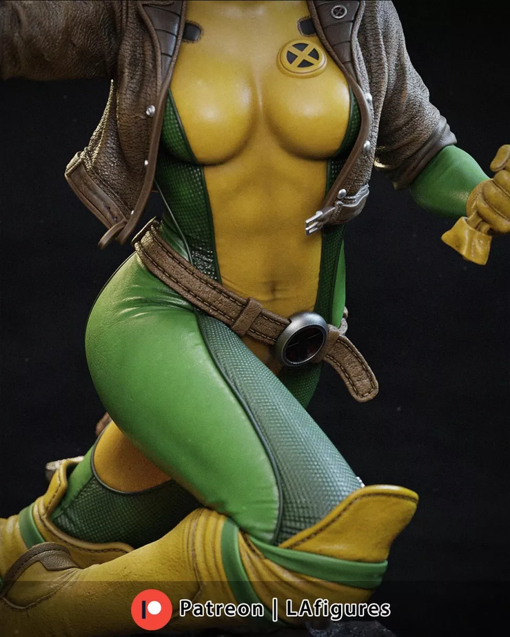 Vampira (Rogue) | X-Men figura em resina 24cm