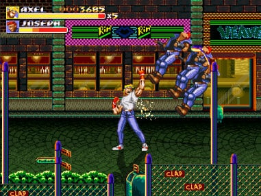 Streets of Rage Remake 4 (Fangame)