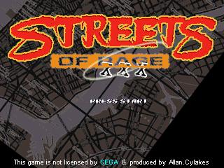 Streets of Rage XXX (Fangame)
