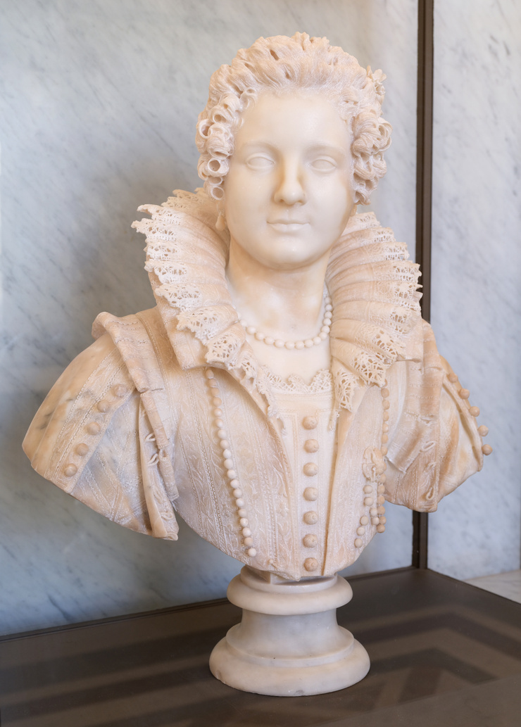 Maria Duglioli Barberini by Giuliano Finelli