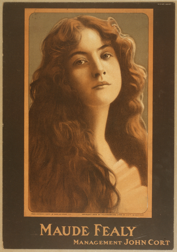 Maude Fealy poster from 1906 Maude Fealy poster from 1906