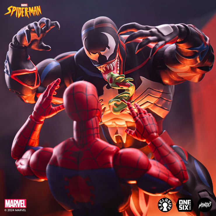 Venom 1/6 Scale Mondo Spider-Man: The Animated Series Figure - Limited Edition