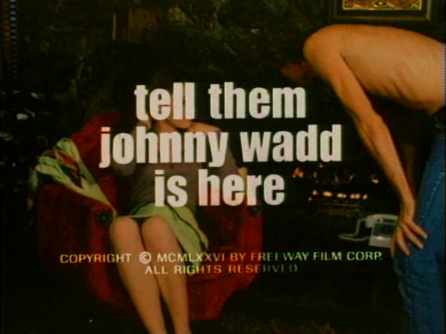 Tell Them Johnny Wadd Is Here