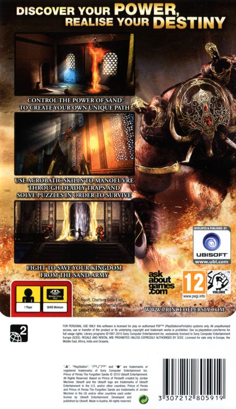 Prince of Persia: The Forgotten Sands