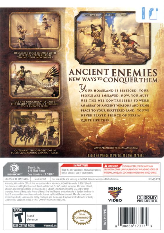 Prince of Persia: Rival Swords