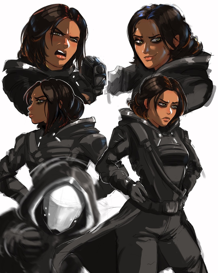Ava Starr / Ghost (Hannah John-Kamen)
