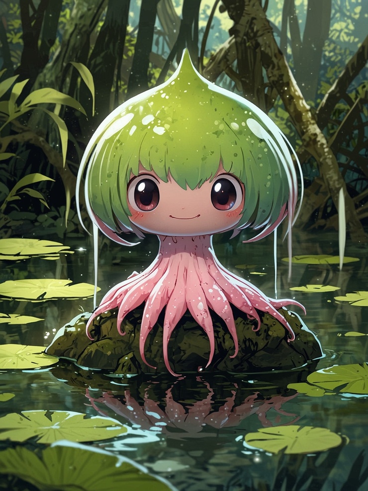 AI Monster (wood/forest)