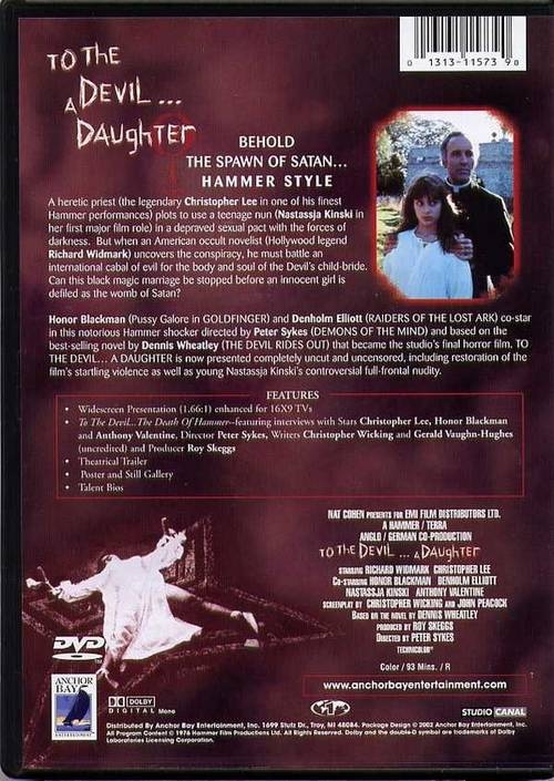 To the Devil a Daughter [1976]