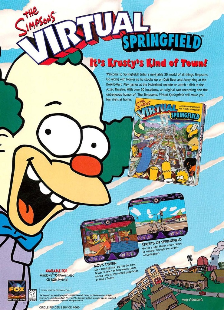 The Simpsons: Virtual Springfield 